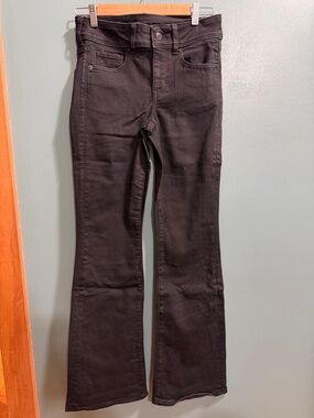 American Eagle Outfitters Black Flare Jeans